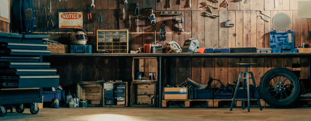 Werkplaats benodigdheden